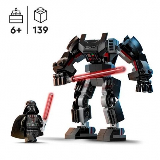 LEGO Star Wars 75368 Mech di Darth Vader Action Figure Snodabile con Minifigure e Spada Laser Giochi per Bambini di 6 Anni - 2