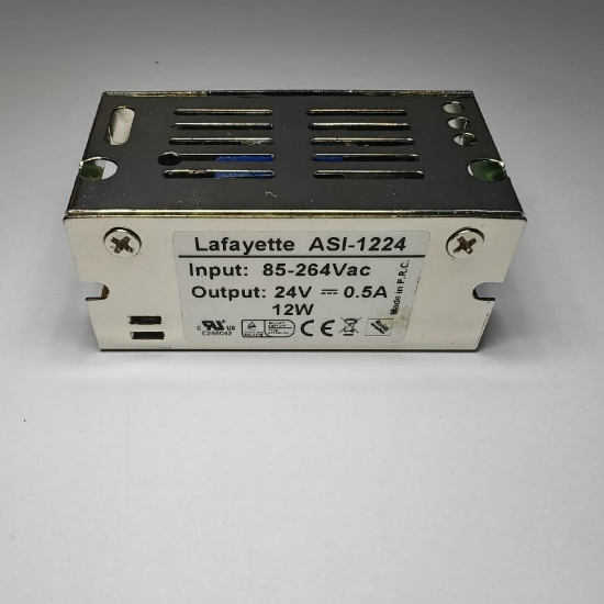 Lafayette Marcucci ASI 1224 12W 24V  MiniAlimentatore Switching Metallico - 1