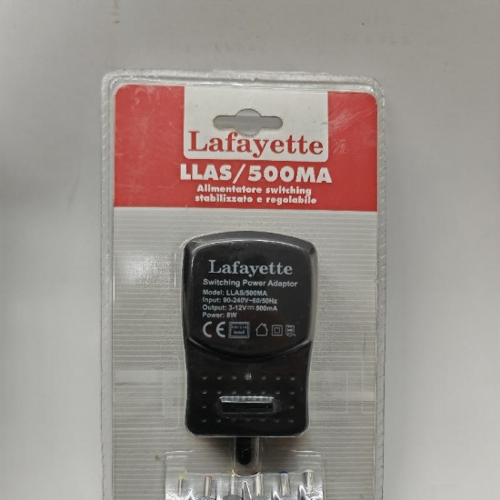 Lafayette Marcucci Alimentatore switching stabilizzato e regolabile 500mA LLAS 500 - 1