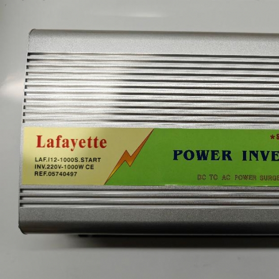 Lafayette Marcucci I121000S START Power Inverter Soft Start da 12Vdc a 220Vac 1000W - 1