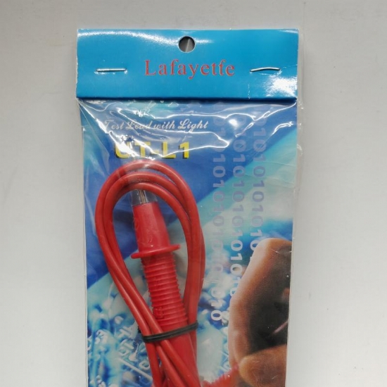  Lafayette Set 1 Puntale di Tester Multimetri UTL1 con Luce Colore Rosso - 1