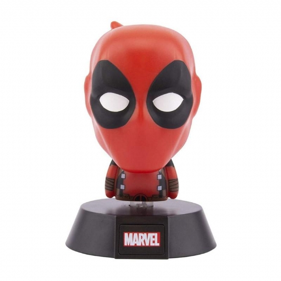Lampada 3D Led Notturna Deadpool Mercenario Marvel Paladone 10 cm - 1