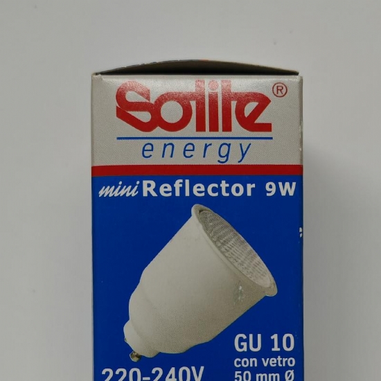 Lampada FarettoSolite Energy Mini Reflector 9W GU10 330V  Diametro 50mm - 2