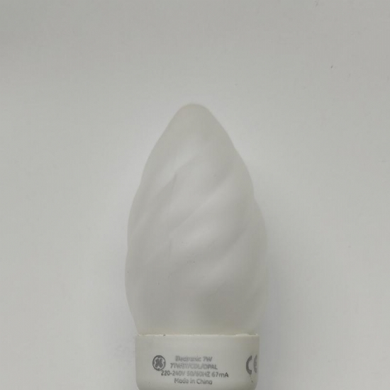 Lampada  General Electric Energy Saving Decor Torciglione Opale E14 7W 286Lm - 1