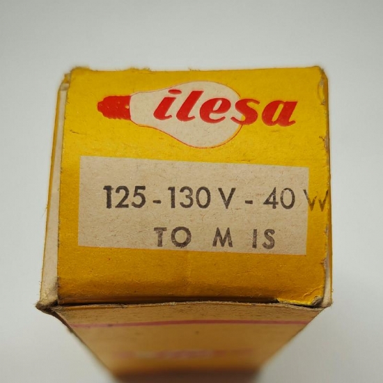 Lampada Ilesa Candela Incandescente Torciglione Smerigliato 40w E14 130V  - 2