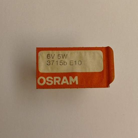 Lampada Incandescente Osram 3715b E10 6V 5W  15 X 29 mm per Auto Moto Camion Trattore 1 Pezzo - 2