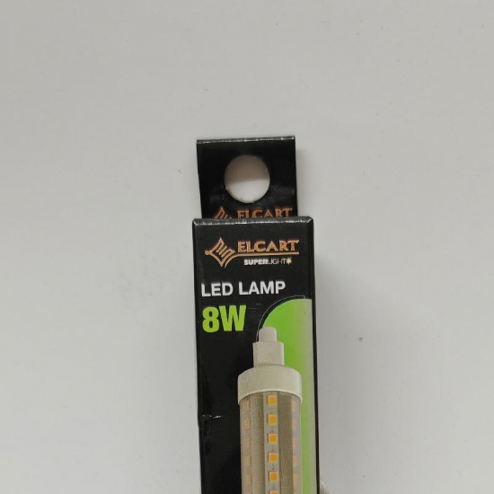 Lampada LED 1808371 Elcart Superlight Lineare con attacco R7S 8W 920Lm 4000K - 2