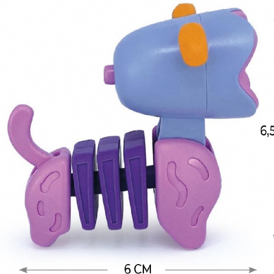 Lampada Notte Happy Light Mini  6 5cm Zooly Pet Lebez 4 Soggetti - 2