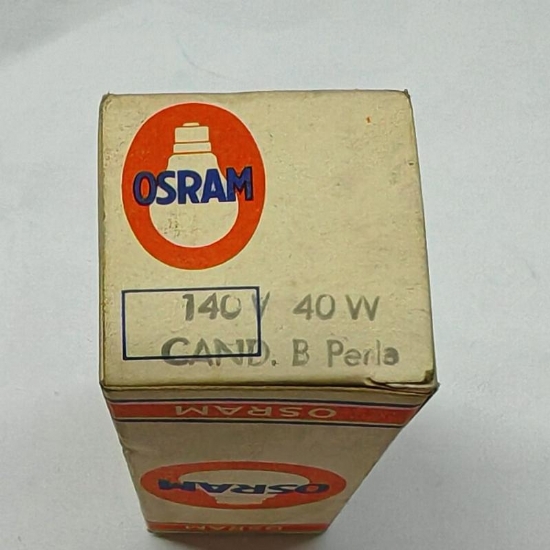 Lampada Osram Candela Incandescente Torciglione Smerigliato 40w E14 140V  - 2