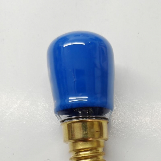Lampada Osram Piccola Pera Incandescente 13W E14 230V 3C Colore Blu Opaco - 1