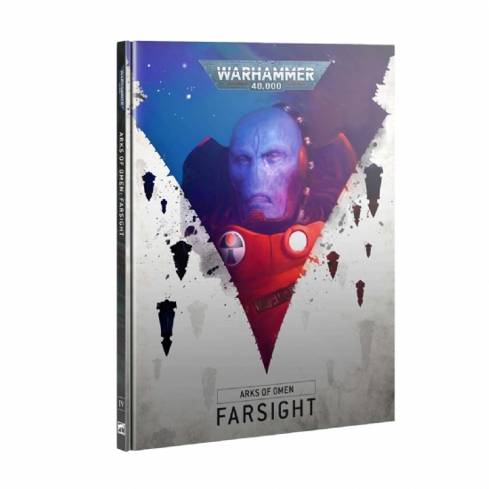 Libro in Italiano Farsight Arks of Omen Arche dei Presagi Lungosguardo con regole Warhammer 40000 - 1