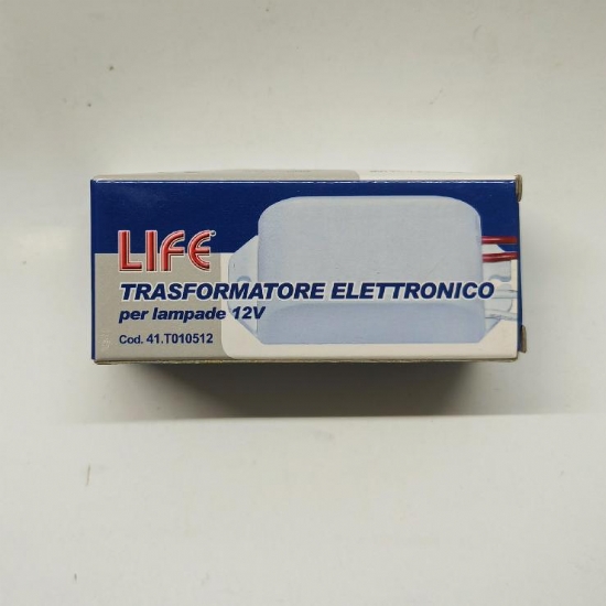 Life 41T010512 Trasformatore Elettronico per Lampade 12V INPUT 220Vac  - 1