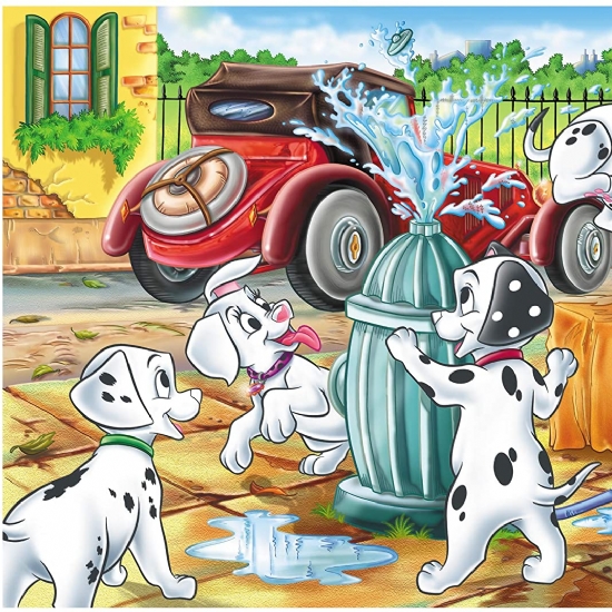 Lisciani - Carica dei 101 - Maxi Puzzle Double Face - 108 pezzi - Gioco in scatola - Bambino Bambina - Cani Dalmata - Walt Disney - 2