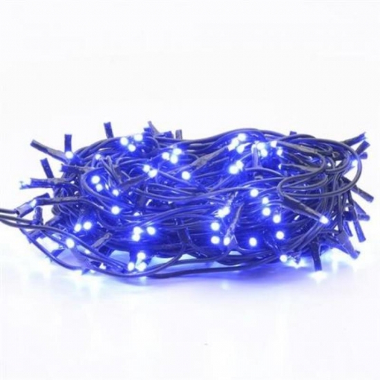 Luci Natale Follie di Luci 24V con Trasformatore 180 Subminiatura Colore Blu per Esterno con Variatore Elettronico  - 1