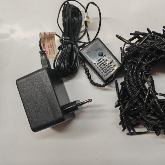 Luci Natale Follie di Luci 24V con Trasformatore 180 Subminiatura Colore Blu per Esterno con Variatore Elettronico  - 2