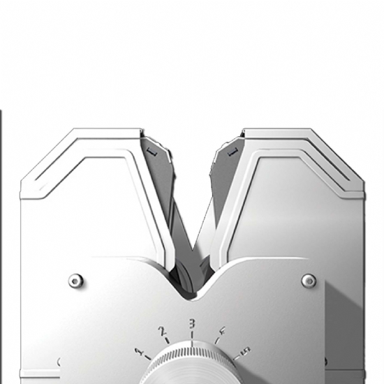 Affilacoltelli professionale per affilare coltelli e forbici in acciaio inox e ceramica per cucina e casa - 2