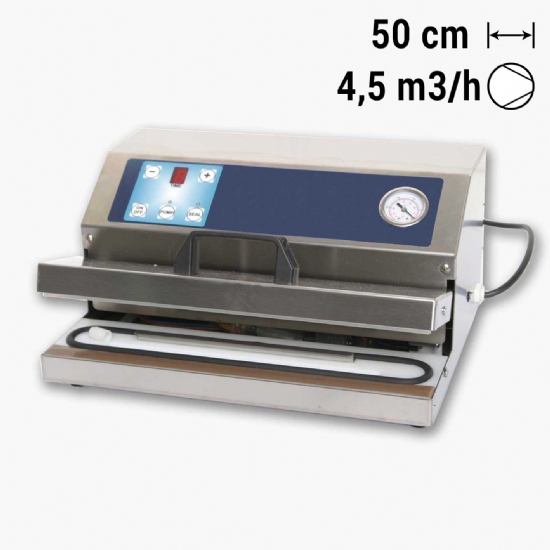 Macchina sottovuoto professionale con barra da 50cm e pompa a olio - 1