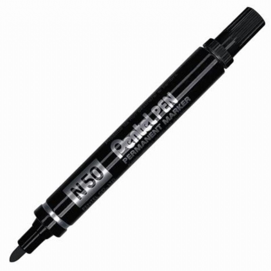 Marcatore Indelebile N50 Punta Tonda Pentel - 1