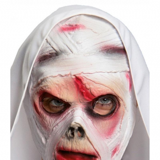 Maschera Halloween Mummia in Lattice in Busta con Cavallotto  - 1