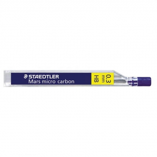 Mine Staedtler da 0 3 mm Mars Micro Carbon ricarica per portamine HB  2H - 2