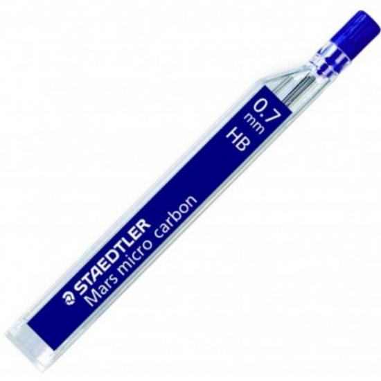 Mine Staedtler da 0 7 mm Mars Micro Carbon ricarica per portamine HB  2B - 1