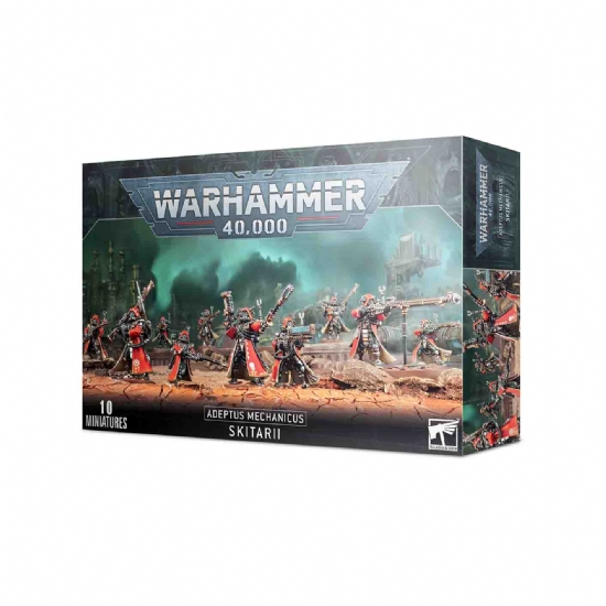 Miniature Warhammer Adeptus Mechanicus Skitarii bande da guerra Imperiali Games Workshop - 1