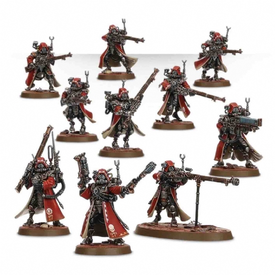 Miniature Warhammer Adeptus Mechanicus Skitarii bande da guerra Imperiali Games Workshop - 2