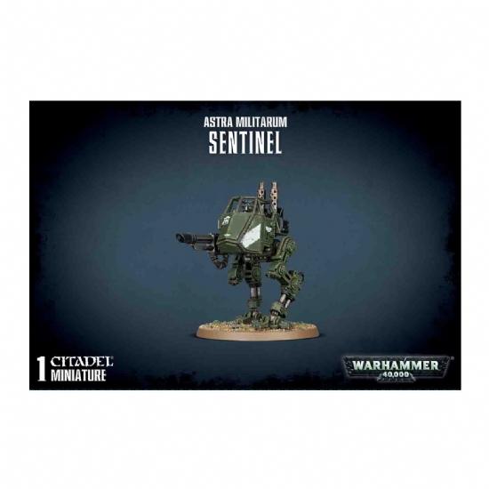 Miniatura Warhammer Astra Militarum Sentinel Esploratore Corazzato bande da guerra Guardia Imperiale Games Workshop - 1