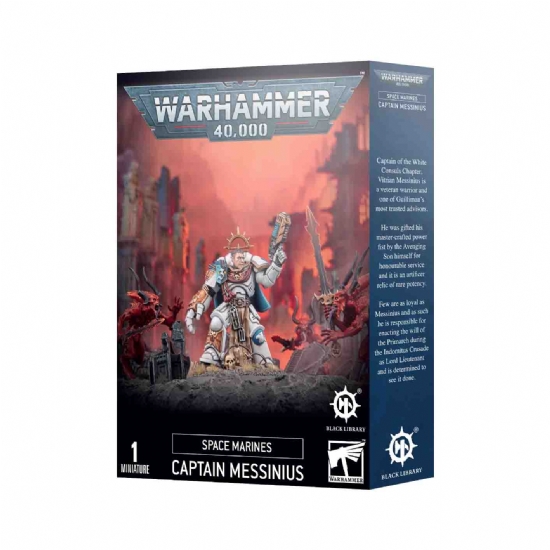 Miniatura Warhammer Captain Messinius Capitano Ultramarines Games Workshop - 1