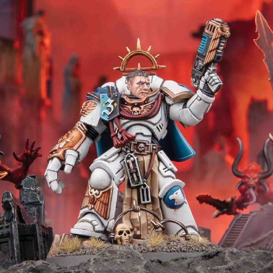 Miniatura Warhammer Captain Messinius Capitano Ultramarines Games Workshop - 2