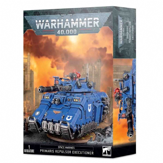 Miniatura Warhammer Corazzato degli Space Marines Primaris Repulsor Executioner bande da guerra Ultramarines Games Workshop - 1