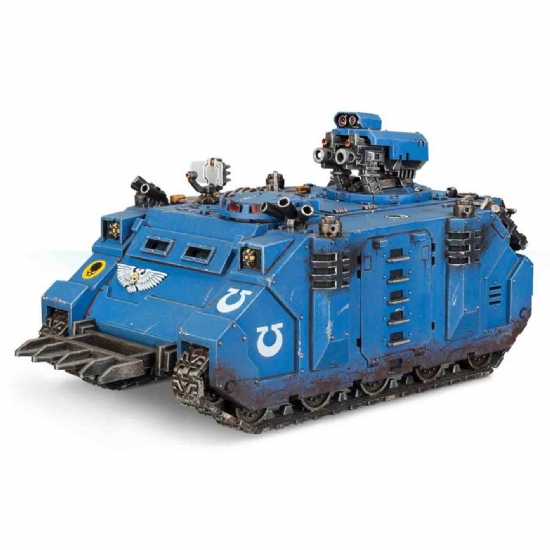 Miniatura Warhammer Razorback degli Space Marines Rhino bande da guerra Ultramarines Games Workshop - 2