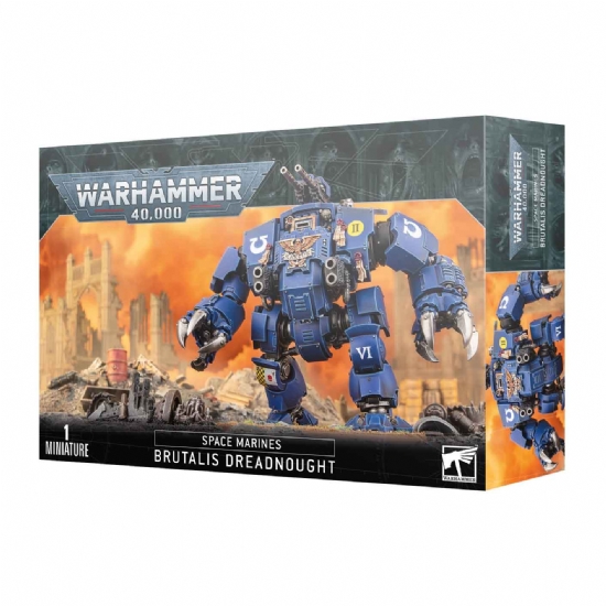 Miniatura Warhammer Space Marines Brutalis Dreadnought Ultramarines Games Workshop - 1