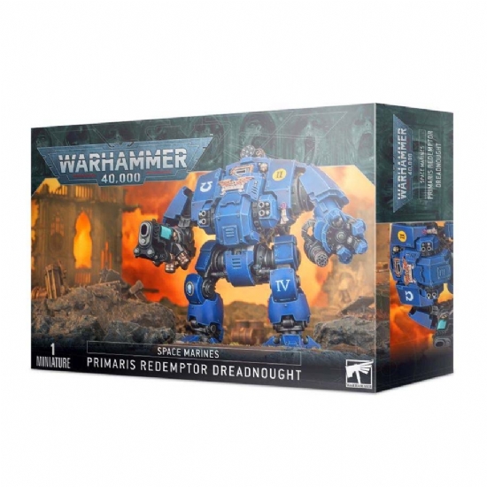Miniatura Warhammer Space Marines Primaris Redemptor Dreadnought Ultramarines Games Workshop - 1