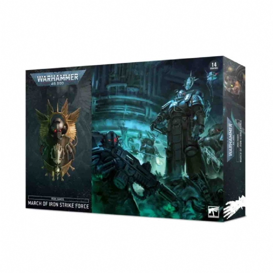 Warhammer Battleforce Space Marines Iron Hands Forza d Attacco Marcia di Ferro March of Iron Strike Force - 1
