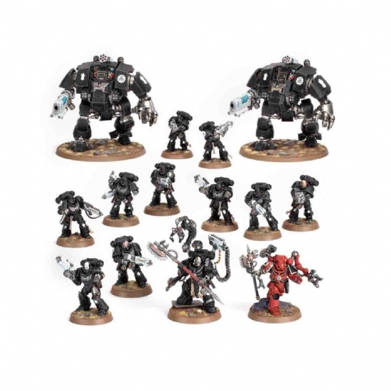 Warhammer Battleforce Space Marines Iron Hands Forza d Attacco Marcia di Ferro March of Iron Strike Force - 2