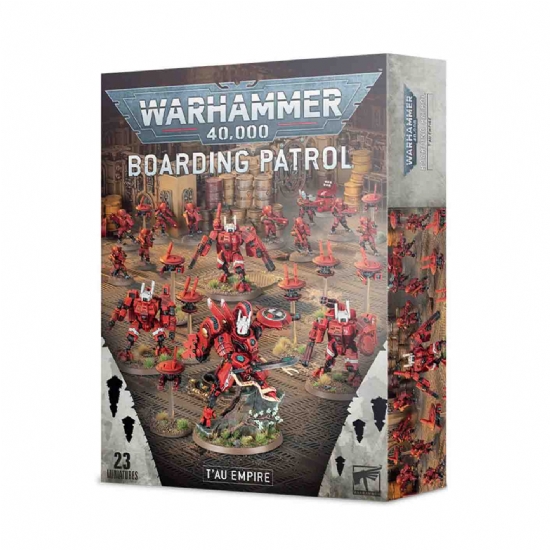 Miniature Boarding Patrol Tau Farsight Lungosguardo Pattuglia Dabbordaggio Arks of Omen - 1