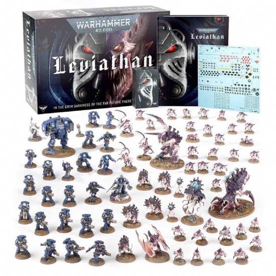 Miniature box Leviathan in Italiano con Space Marines e Tiranidi cofanetto nuova edizione Warhammer 40000 - 1