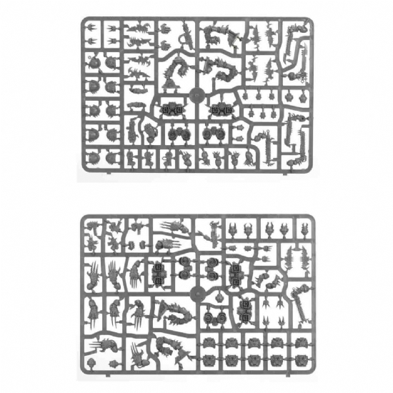 Miniature Warhammer Armata dei Chaos Space Marines Raptors bande da guerra demoni Games Workshop - 2