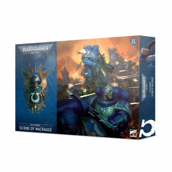 Miniature Warhammer Battleforce Space Marines Ultramarines Rampolli di Macragge Scions of Macragge - 1