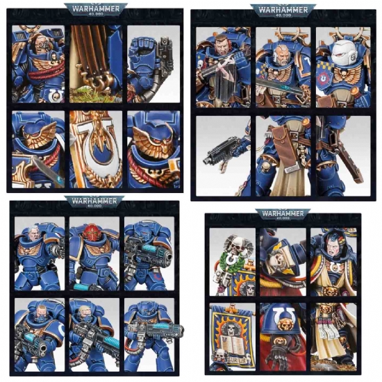 Miniature Warhammer Battleforce Space Marines Ultramarines Rampolli di Macragge Scions of Macragge - 2