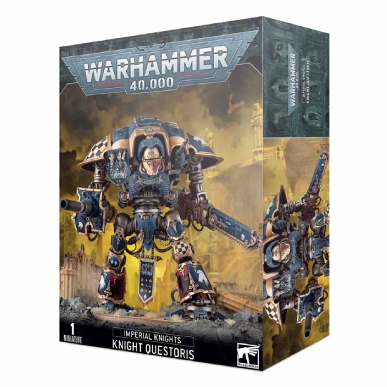 Warhammer Imperial Knights Cavaliere Questoris Knight Questoris bande da guerra Imperiali Games Workshop - 1
