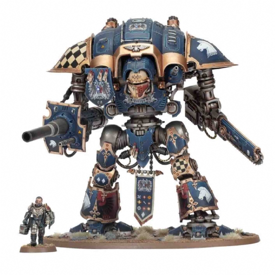 Warhammer Imperial Knights Cavaliere Questoris Knight Questoris bande da guerra Imperiali Games Workshop - 2