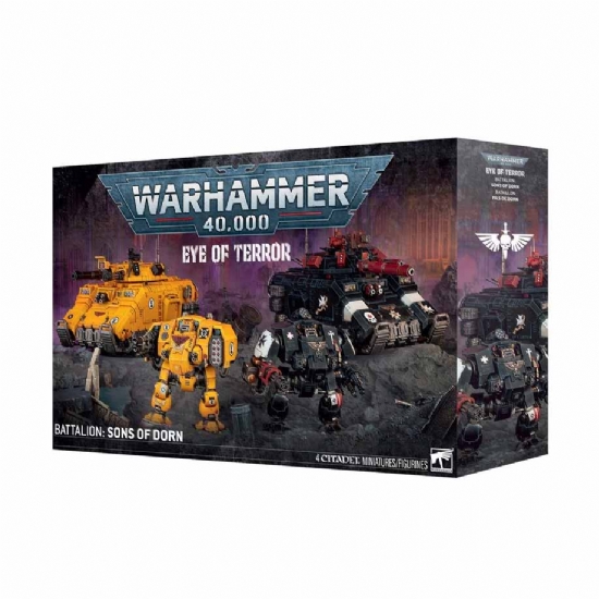 Miniature Warhammer Occhio del Terrore Battaglione Figli di Dorn Imperial Fist Battalion Sons of Dorn - 1