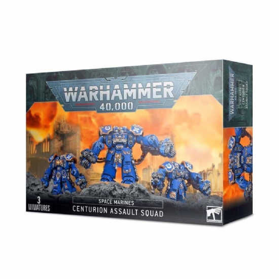Miniature Warhammer Space Marines Centurion Assault Squads Ultramarines Squadra Assalto degli Centurioni - 1