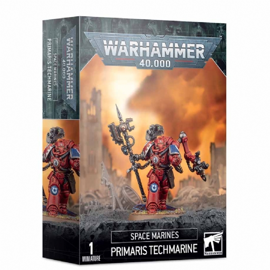 Miniature Warhammer Space Marines Techmarine Primaris Ultramarines Games Workshop - 1