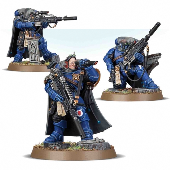 Miniature Warhammer Squadra Eliminatori degli Space Marines Primaris Eliminators bande da guerra Ultramarines Games Workshop - 2