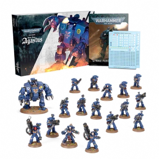 Miniature Warhammer Strike Force Agastus Space Desolation Marines Forza attacco Italiano - 2