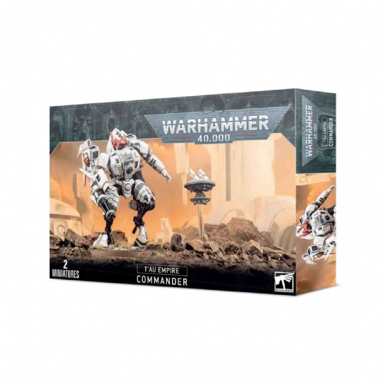 Miniature Warhammer Tau Empire Comandante Commander bande da guerra Armate Xeno Games Workshop - 1