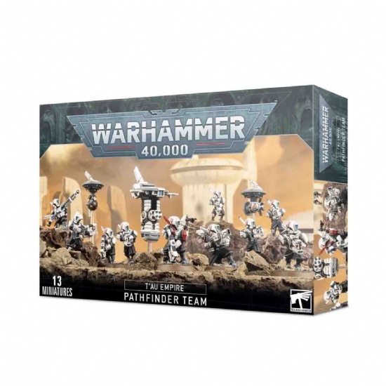 Miniature Warhammer Tau Empire Team Esploratori Pathfinder bande da guerra Armate Xeno Games Workshop - 1